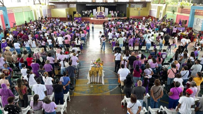 Encuentro de los Nazarenos de Mamporal celebran en Miranda 