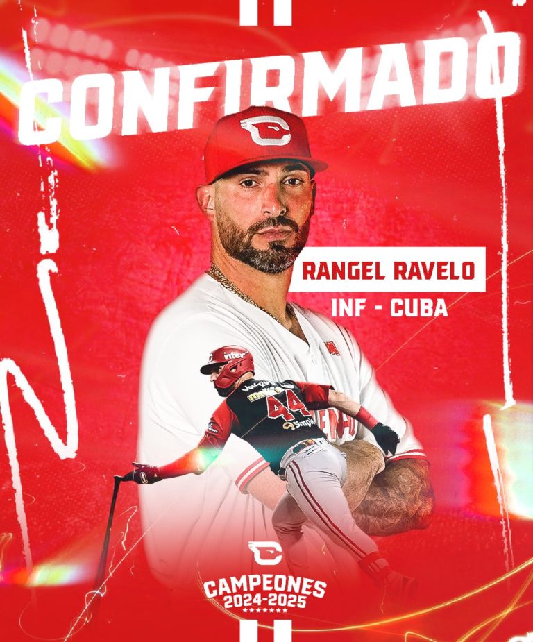 Rangel Ravelo regresa con Cardenales de Lara