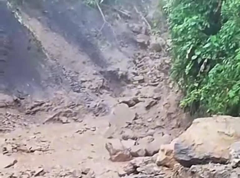 Lluvias provocan colapso vial en el estado Táchira