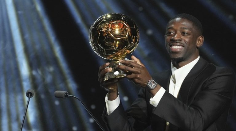 Francés Dembélé gana el Balón de Oro 2025